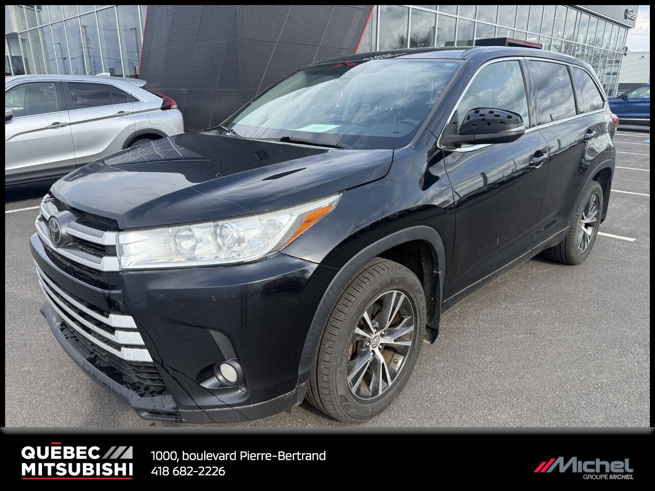 Toyota Highlander 2017 Noir Saint-Eustache - photo #0