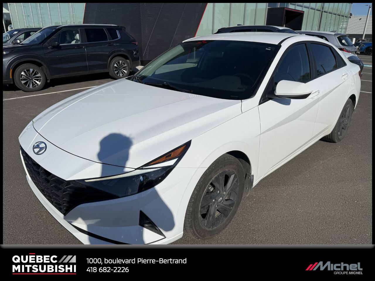Hyundai Elantra 2023 Blanc Saint-Eustache - photo #0