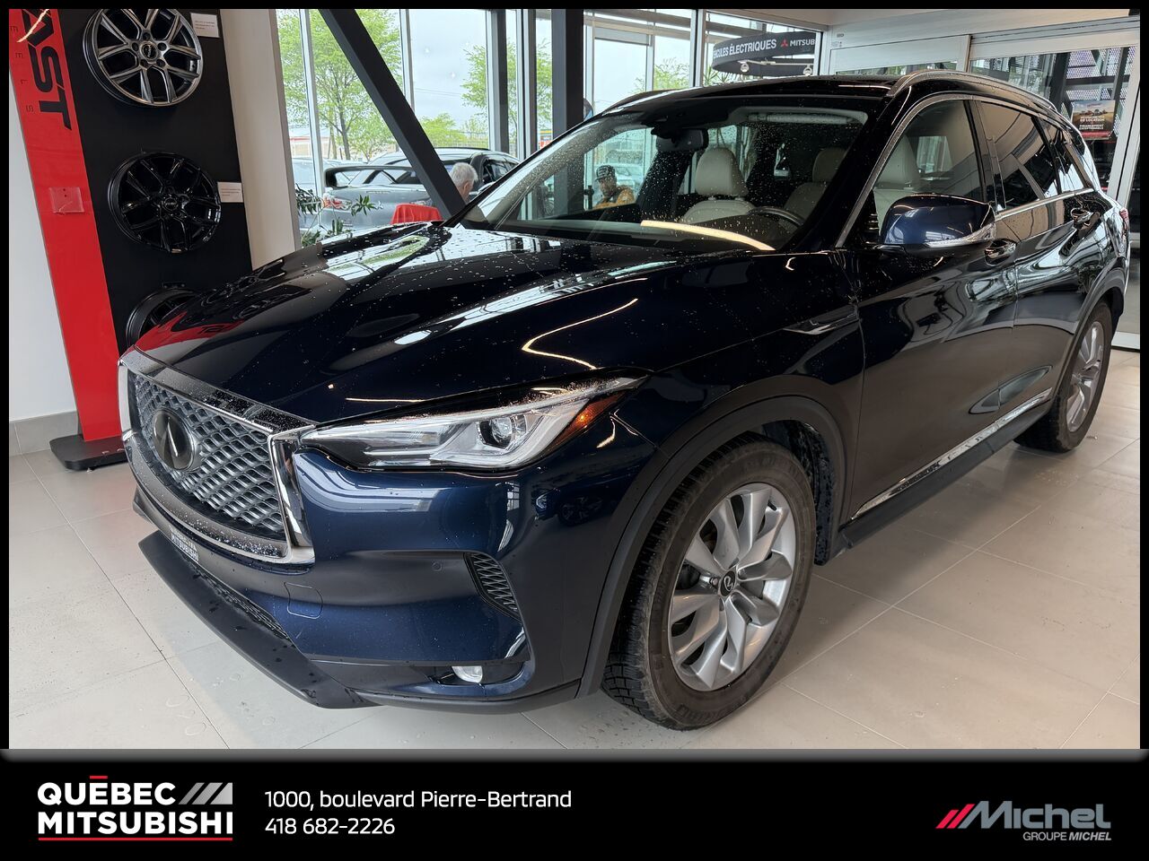 2020 INFINITI QX50 Blue Saint-Eustache - photo #0