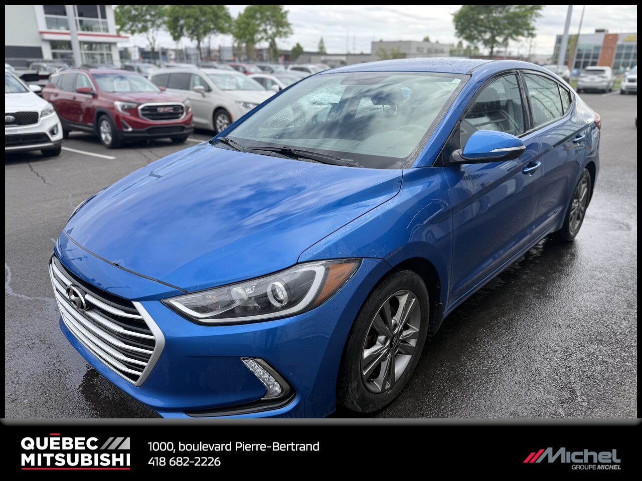 Hyundai Elantra 2018 Bleu Saint-Eustache - photo #0