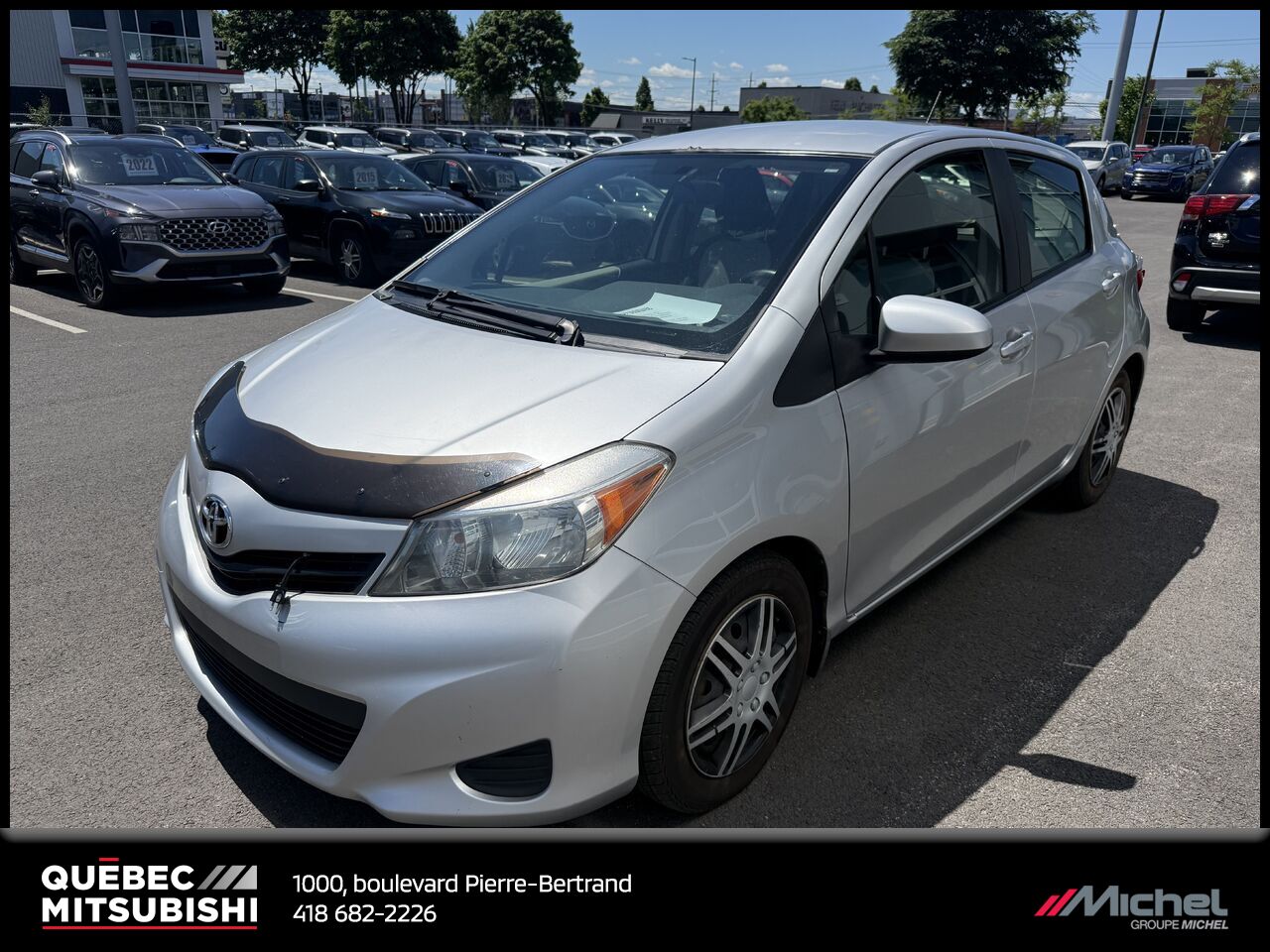 2013 Toyota Yaris Silver Saint-Eustache - photo #0
