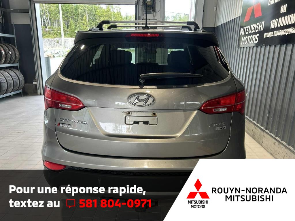 2015 Hyundai Santa Fe Sport Silver Rouyn-Noranda - photo #3