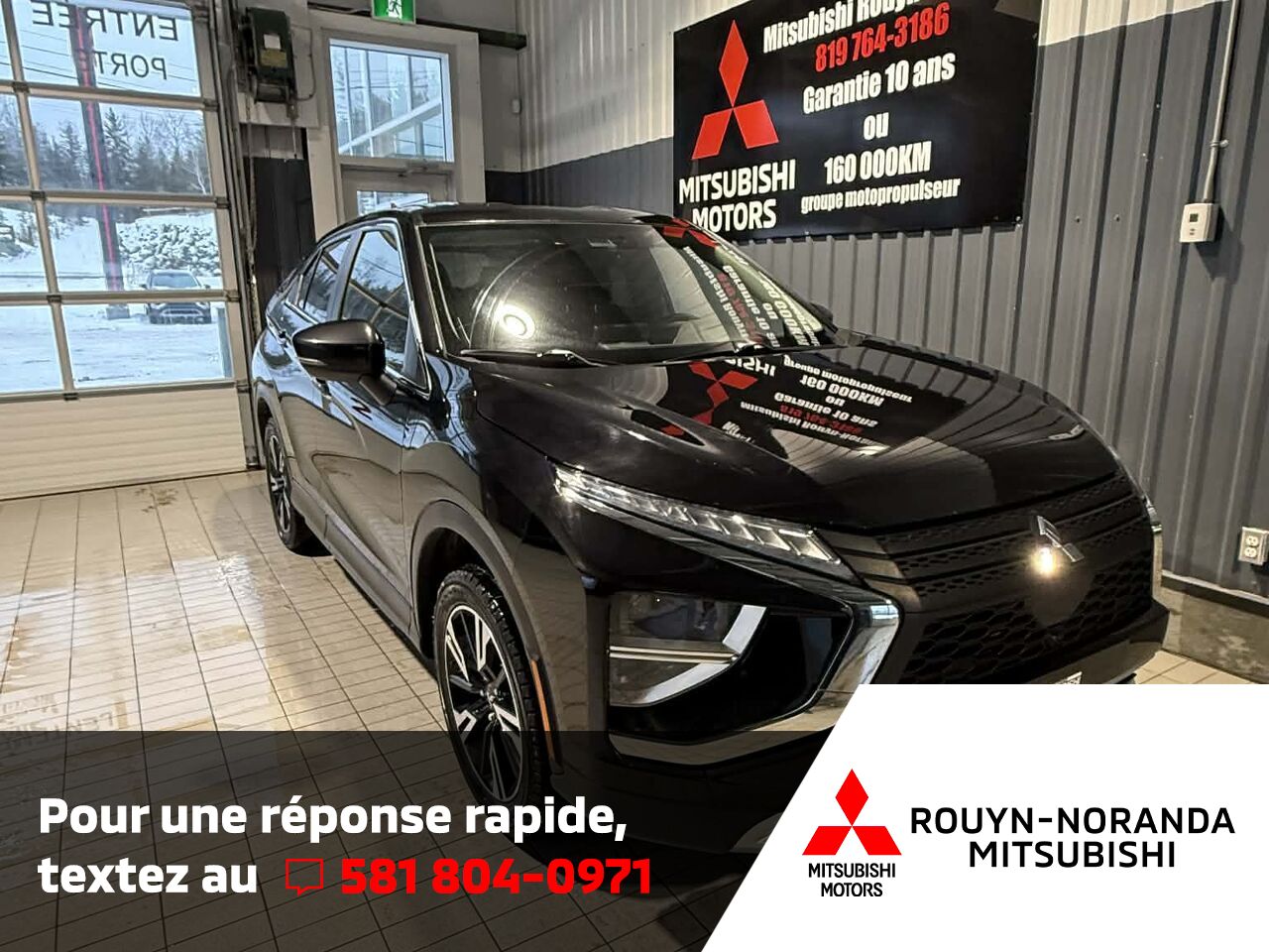 2023 Mitsubishi Eclipse Cross Black Rouyn-Noranda - photo #1