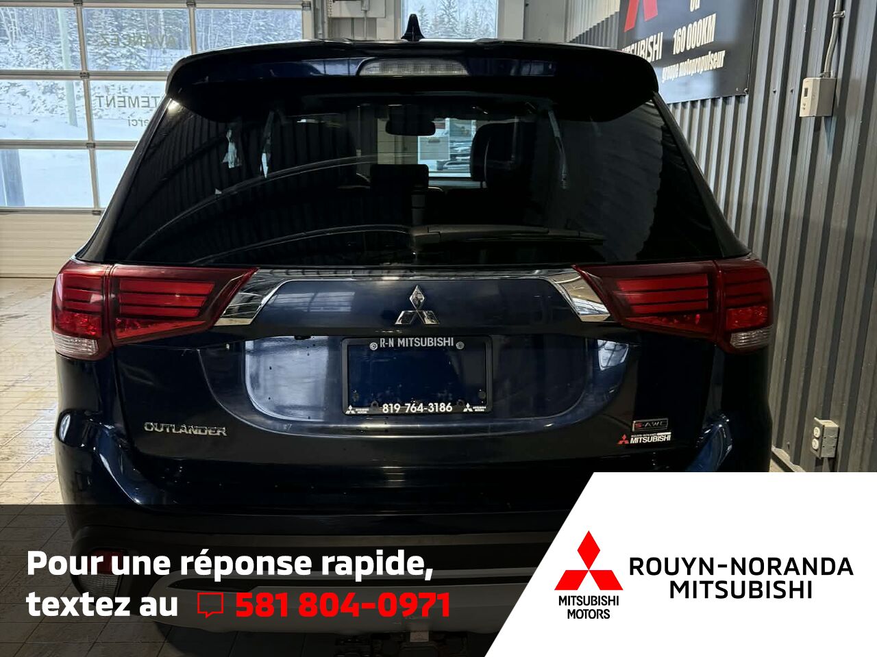 Mitsubishi Outlander EX S-AWC 2020 Bleu Rouyn-Noranda - photo #3