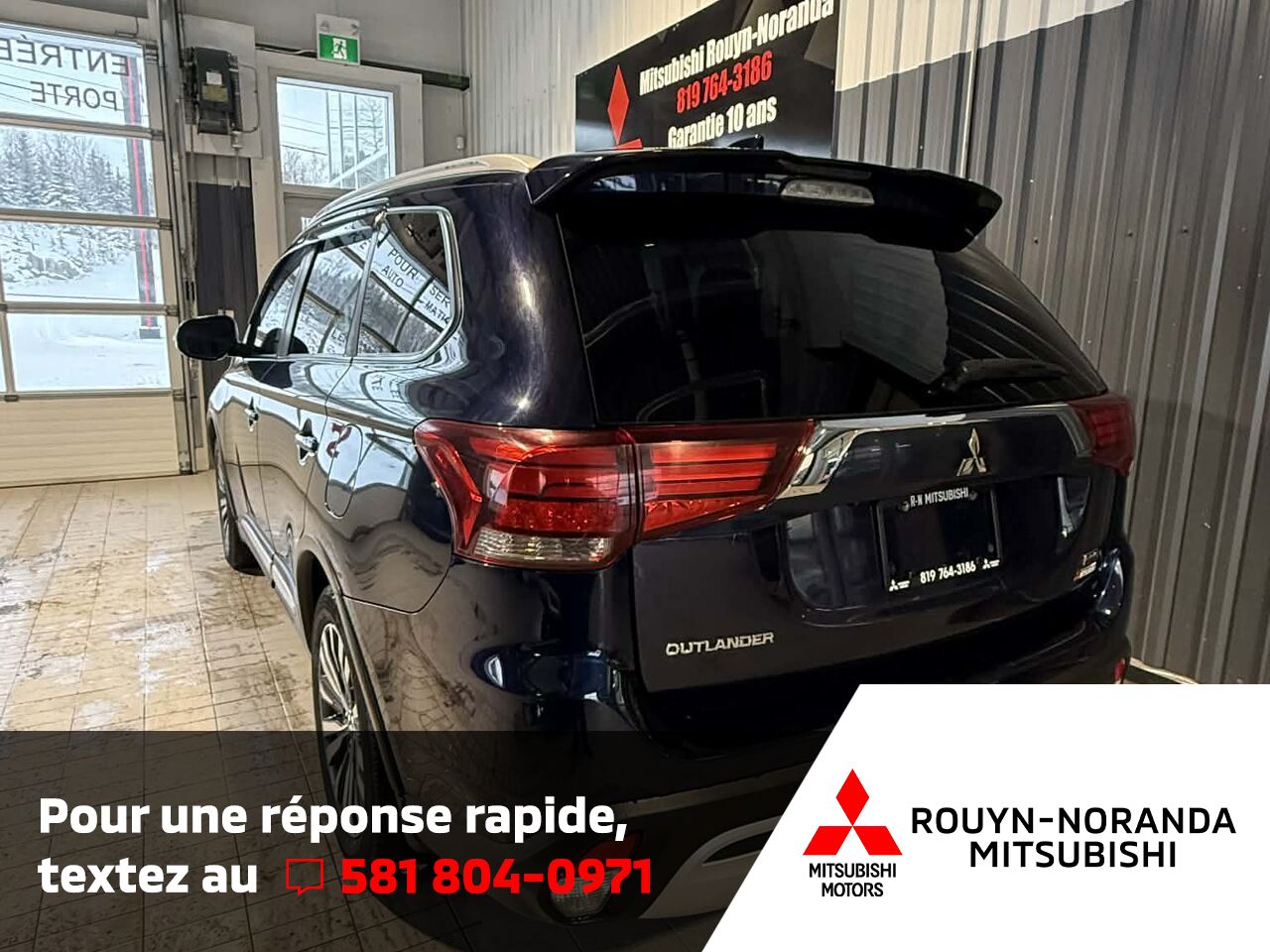 Mitsubishi Outlander EX S-AWC 2020 Bleu Rouyn-Noranda - photo #6
