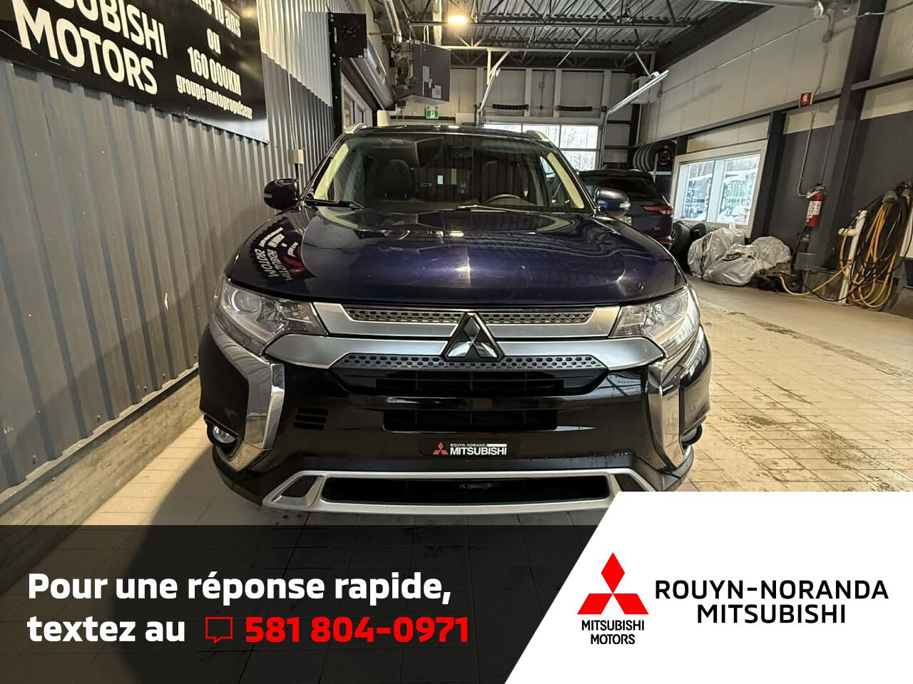 Mitsubishi Outlander EX S-AWC 2020 Bleu Rouyn-Noranda - photo #2