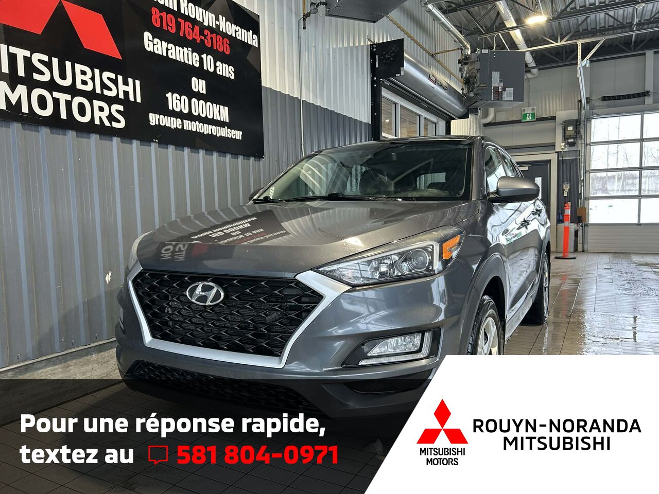 2019 Hyundai Tucson Grey Rouyn-Noranda - photo #0