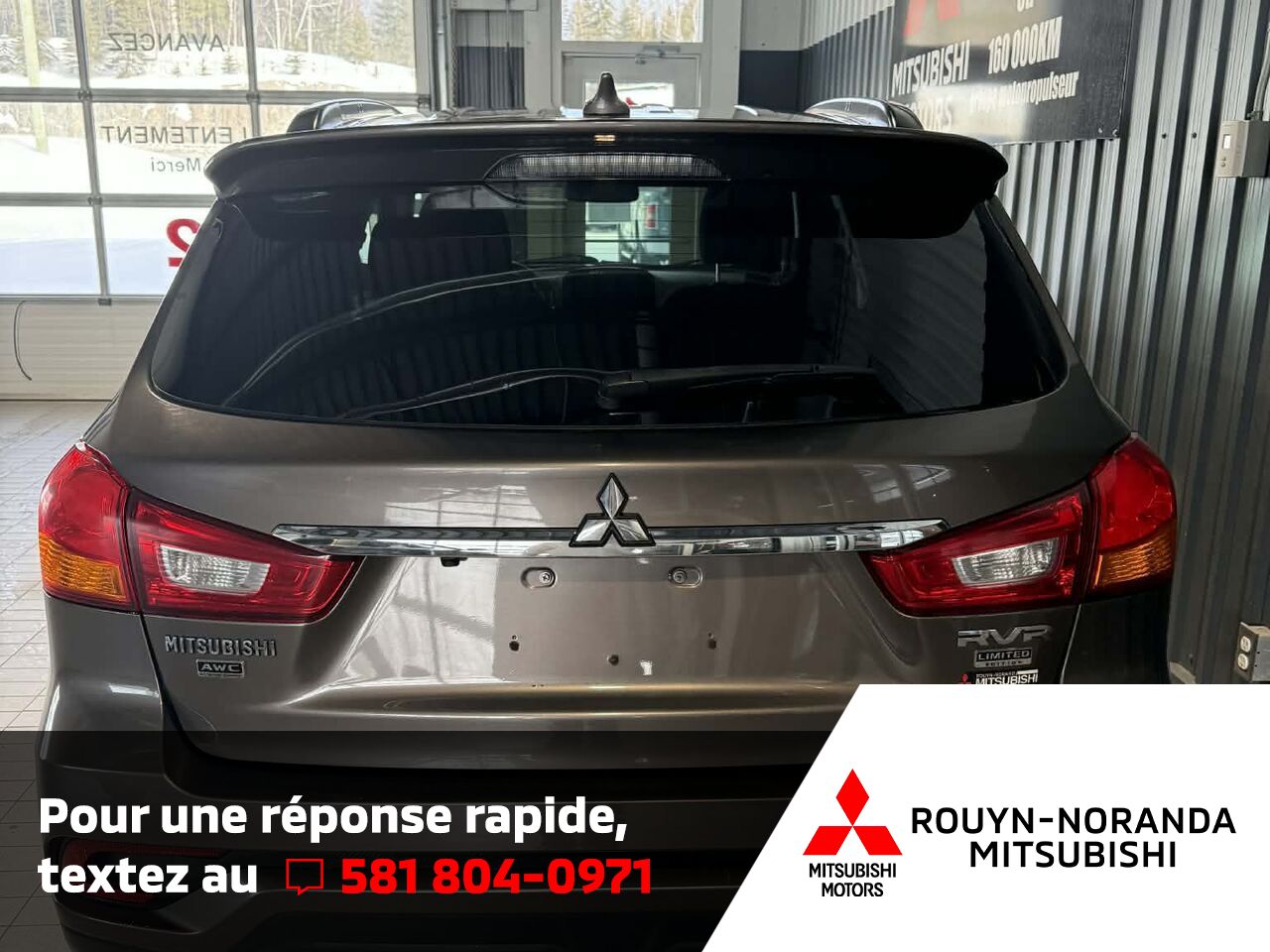 2018 Mitsubishi RVR Brown Rouyn-Noranda - photo #4