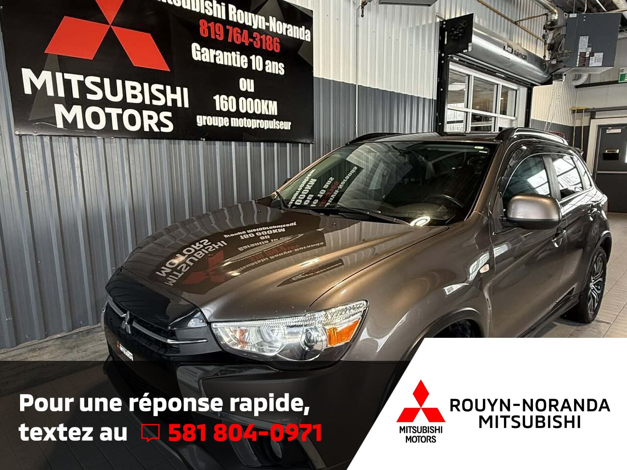 2018 Mitsubishi RVR Brown Rouyn-Noranda - photo #0