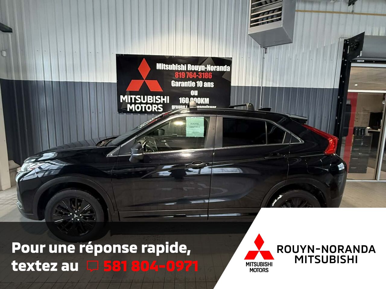 Mitsubishi Eclipse Cross &Eacute;dition limit&eacute;e S-AWC 2020 Noir Rouyn-Noranda - photo #2