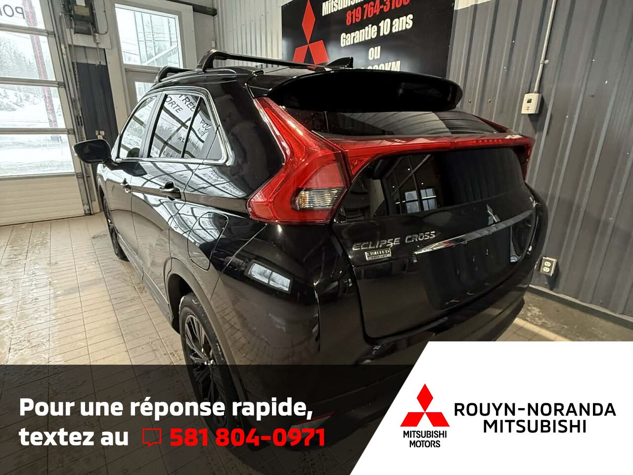 Mitsubishi Eclipse Cross &Eacute;dition limit&eacute;e S-AWC 2020 Noir Rouyn-Noranda - photo #3