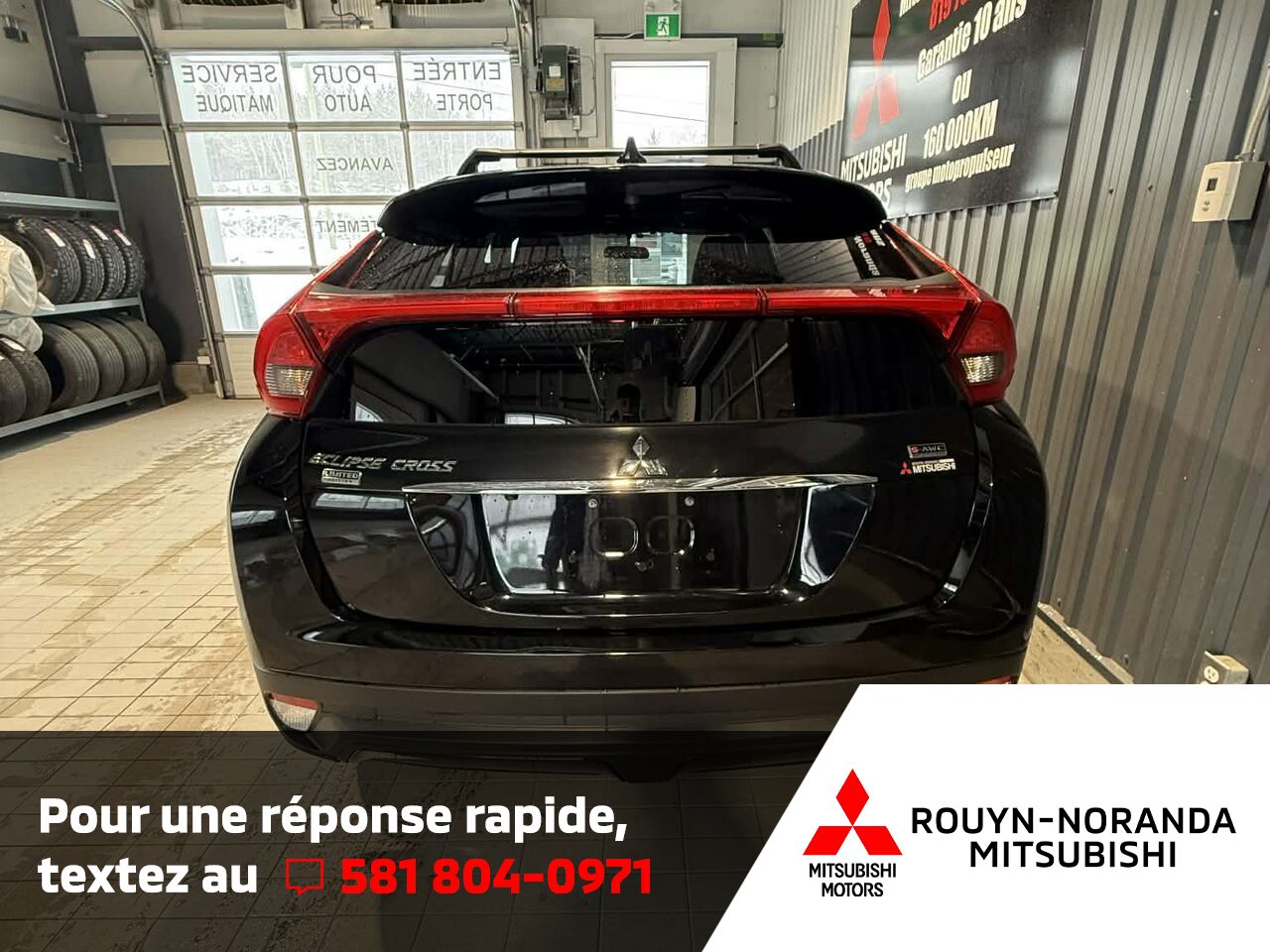 Mitsubishi Eclipse Cross &Eacute;dition limit&eacute;e S-AWC 2020 Noir Rouyn-Noranda - photo #4
