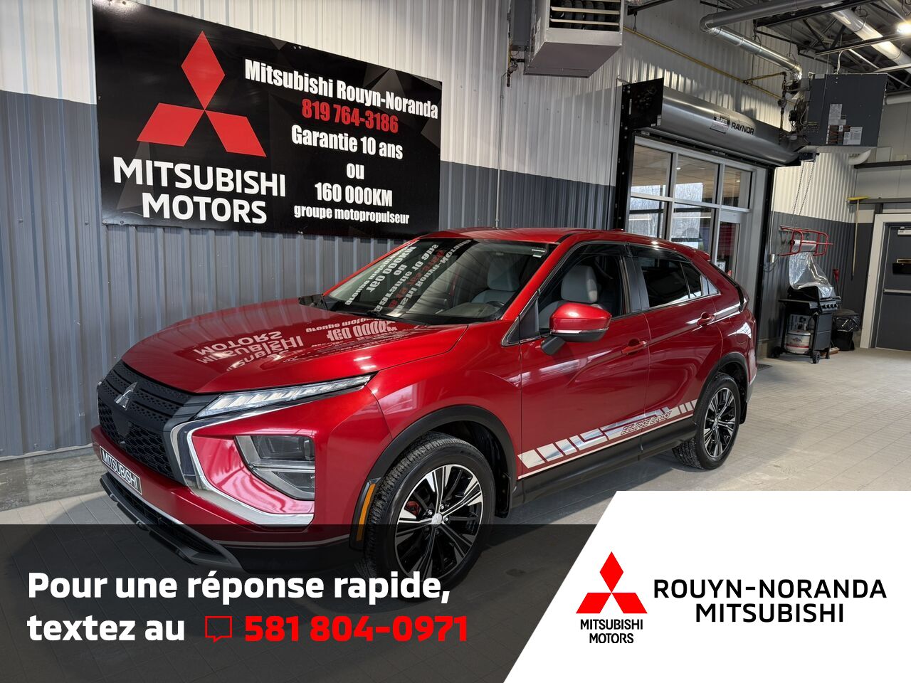 2022 Mitsubishi Eclipse Cross Red Rouyn-Noranda - photo #0