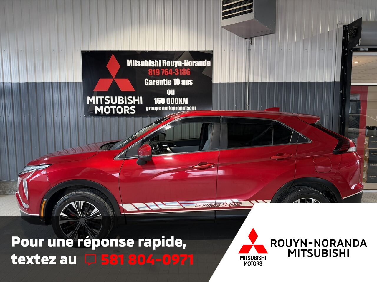 2022 Mitsubishi Eclipse Cross Red Rouyn-Noranda - photo #1