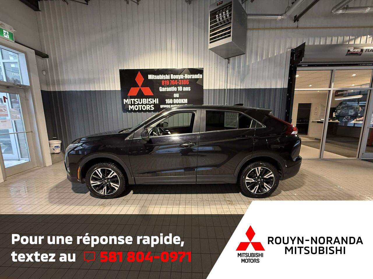 Mitsubishi Eclipse Cross SE S-AWC 2023 Noir Rouyn-Noranda - photo #4