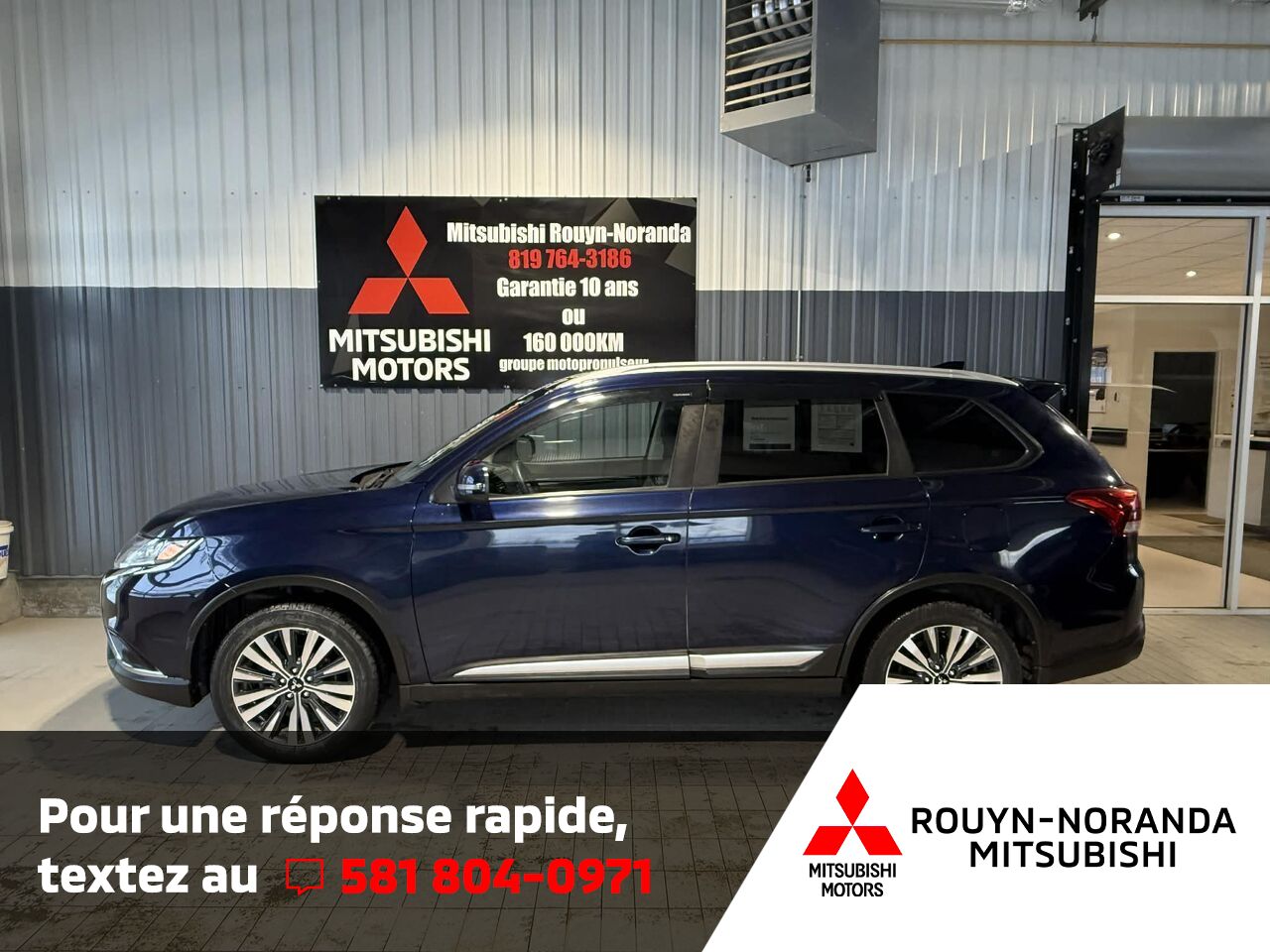 2020 Mitsubishi Outlander Blue Rouyn-Noranda - photo #8