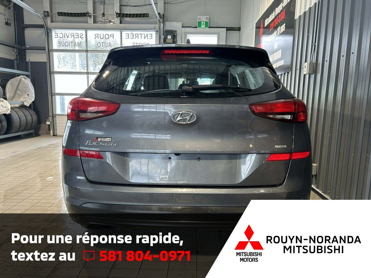 2019 Hyundai Tucson Grey Rouyn-Noranda - photo #4