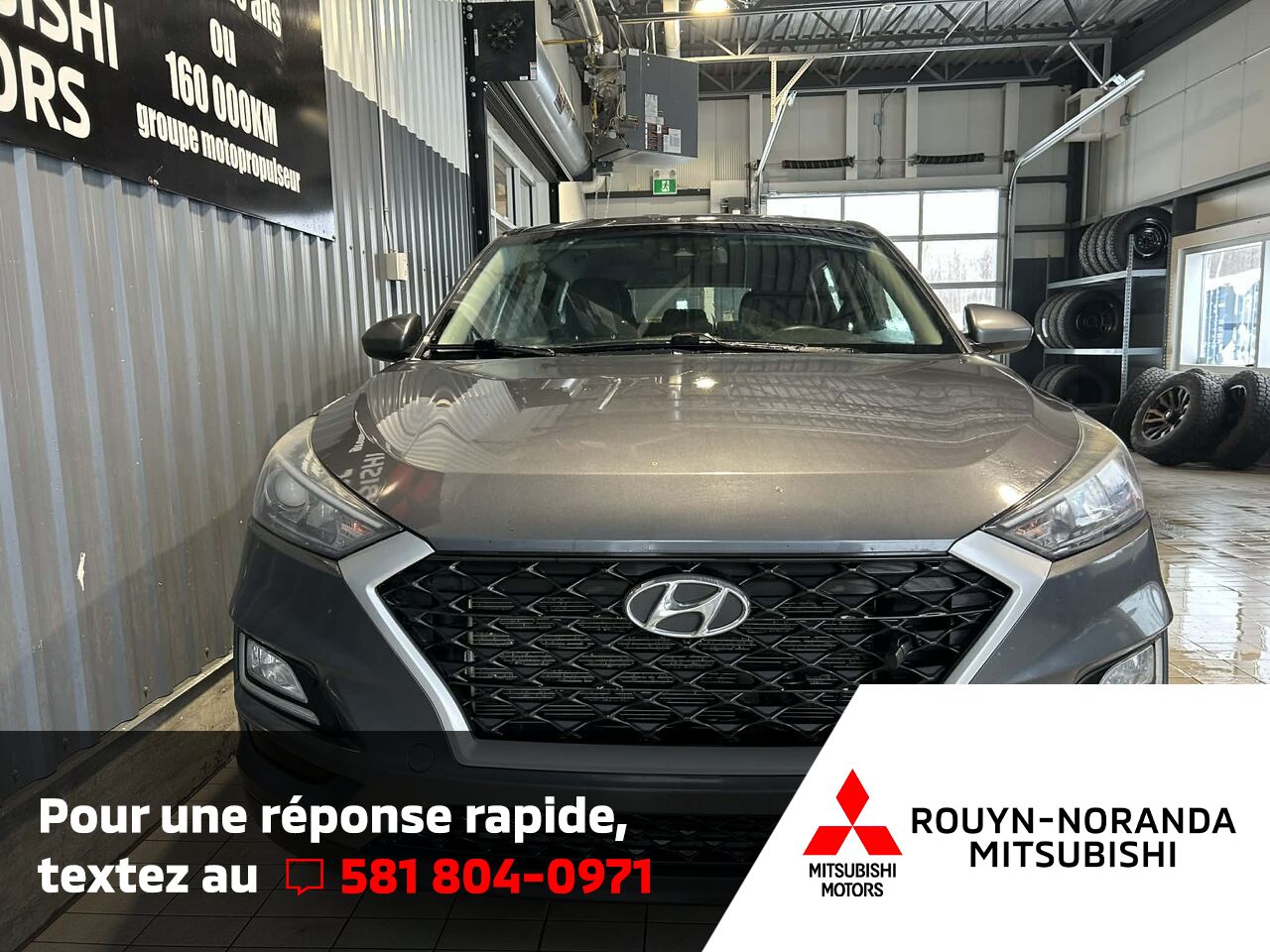 2019 Hyundai Tucson Grey Rouyn-Noranda - photo #2