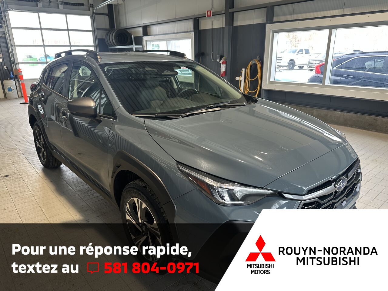 2024 Subaru Crosstrek Grey Rouyn-Noranda - photo #5