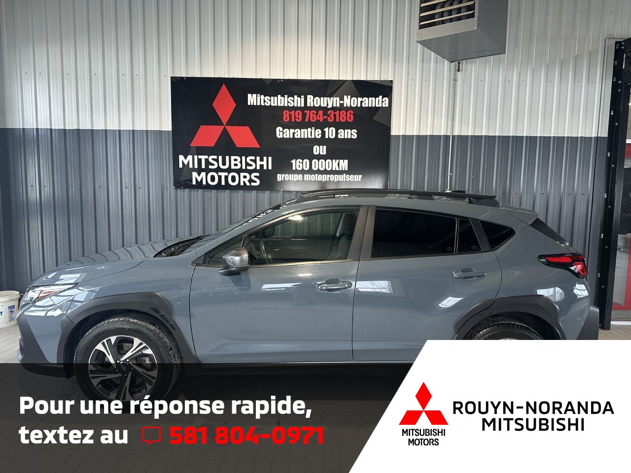 2024 Subaru Crosstrek Grey Rouyn-Noranda - photo #1