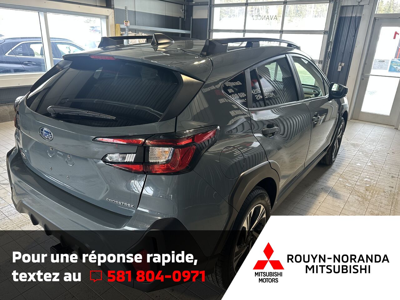 2024 Subaru Crosstrek Grey Rouyn-Noranda - photo #4