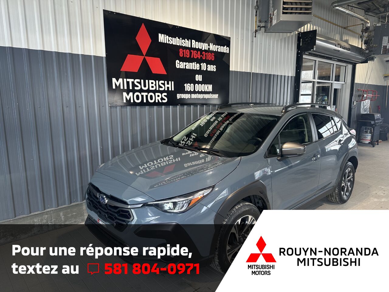 2024 Subaru Crosstrek Grey Rouyn-Noranda - photo #0