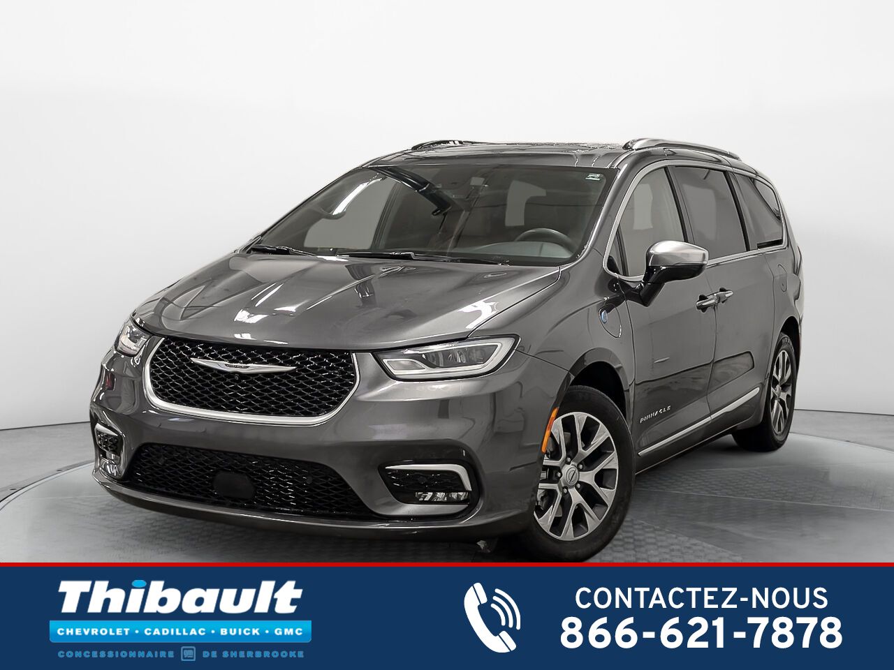 2023 Chrysler PACIFICA Hybrid Pinnacle DVD Arri&egrave;re Porti&egrave;res &eacute;lectriques . Sherbrooke - photo #0