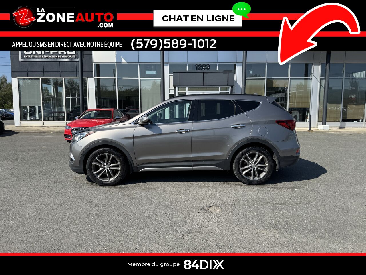 Hyundai Santa Fe Sport 2017 Gris Granby - photo #4