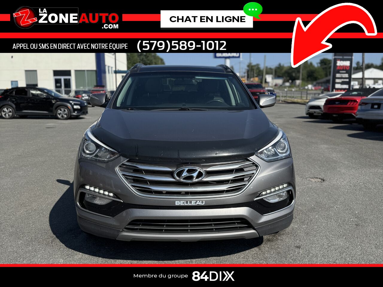 Hyundai Santa Fe Sport 2017 Gris Granby - photo #11