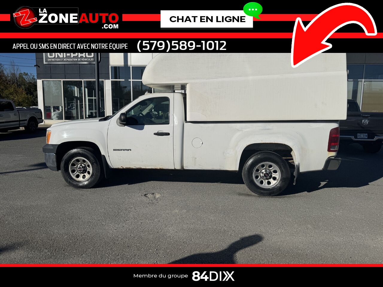 GMC Sierra 1500 2010 Blanc Granby - photo #2