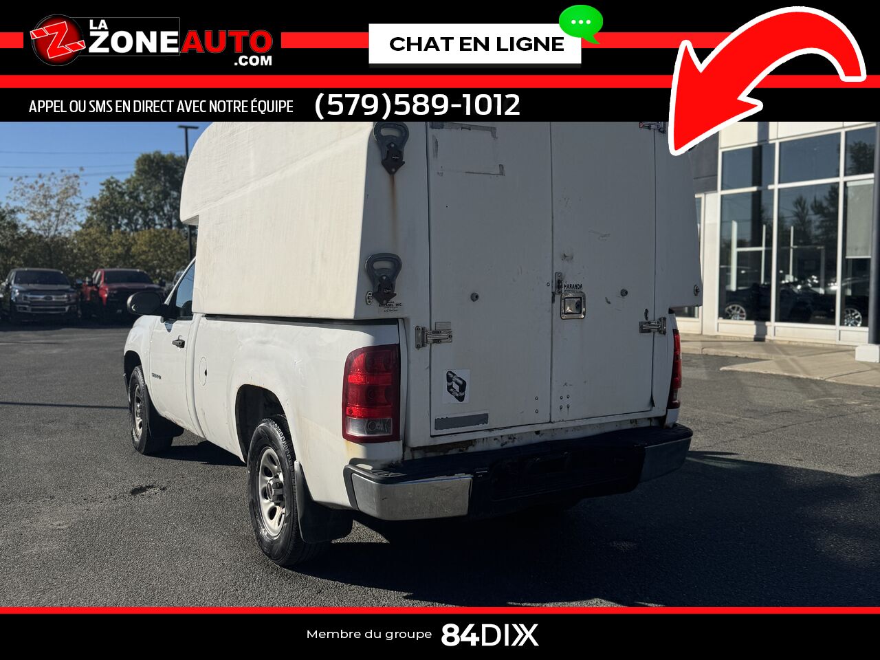 GMC Sierra 1500 2010 Blanc Granby - photo #4