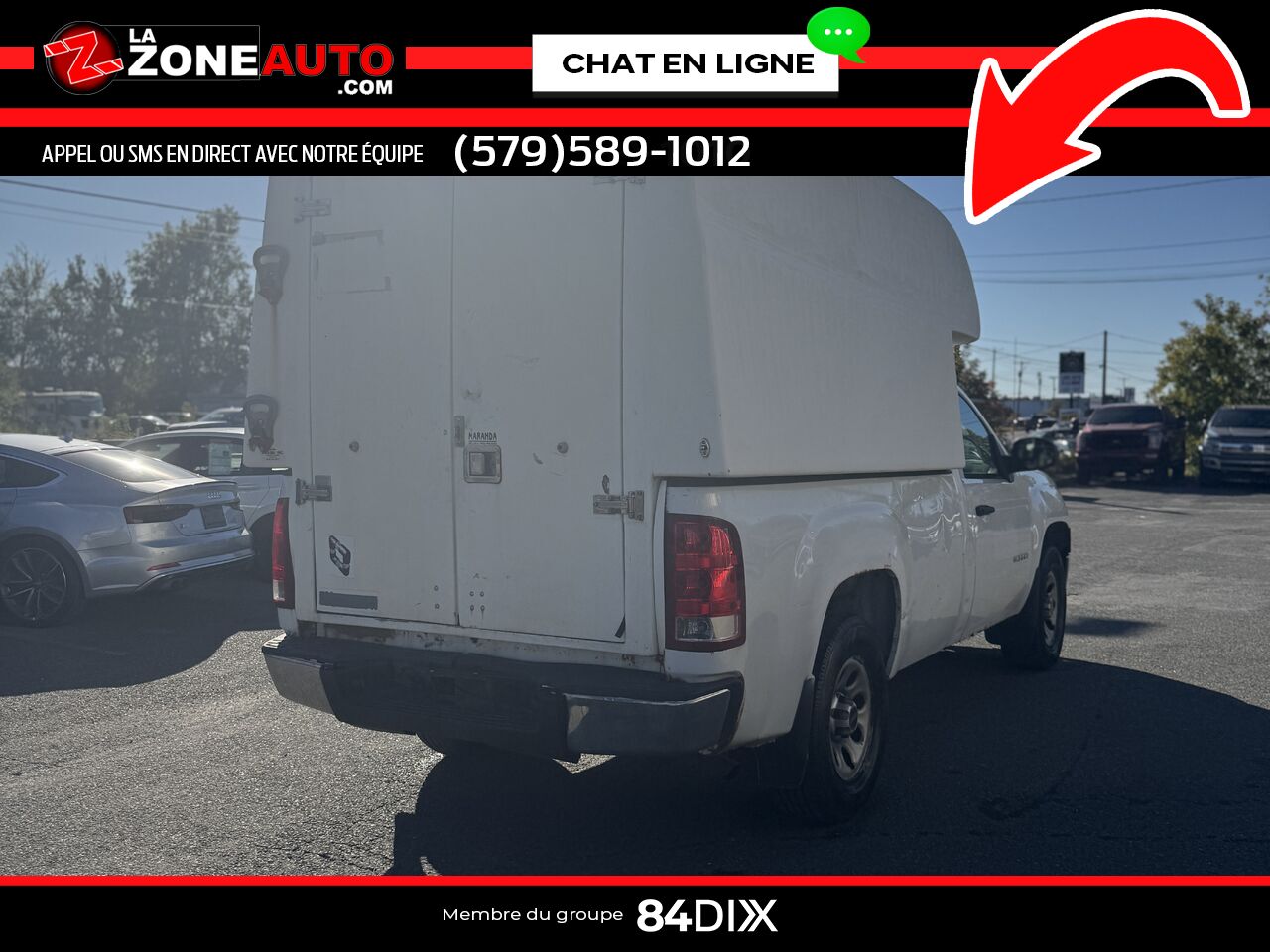GMC Sierra 1500 2010 Blanc Granby - photo #6