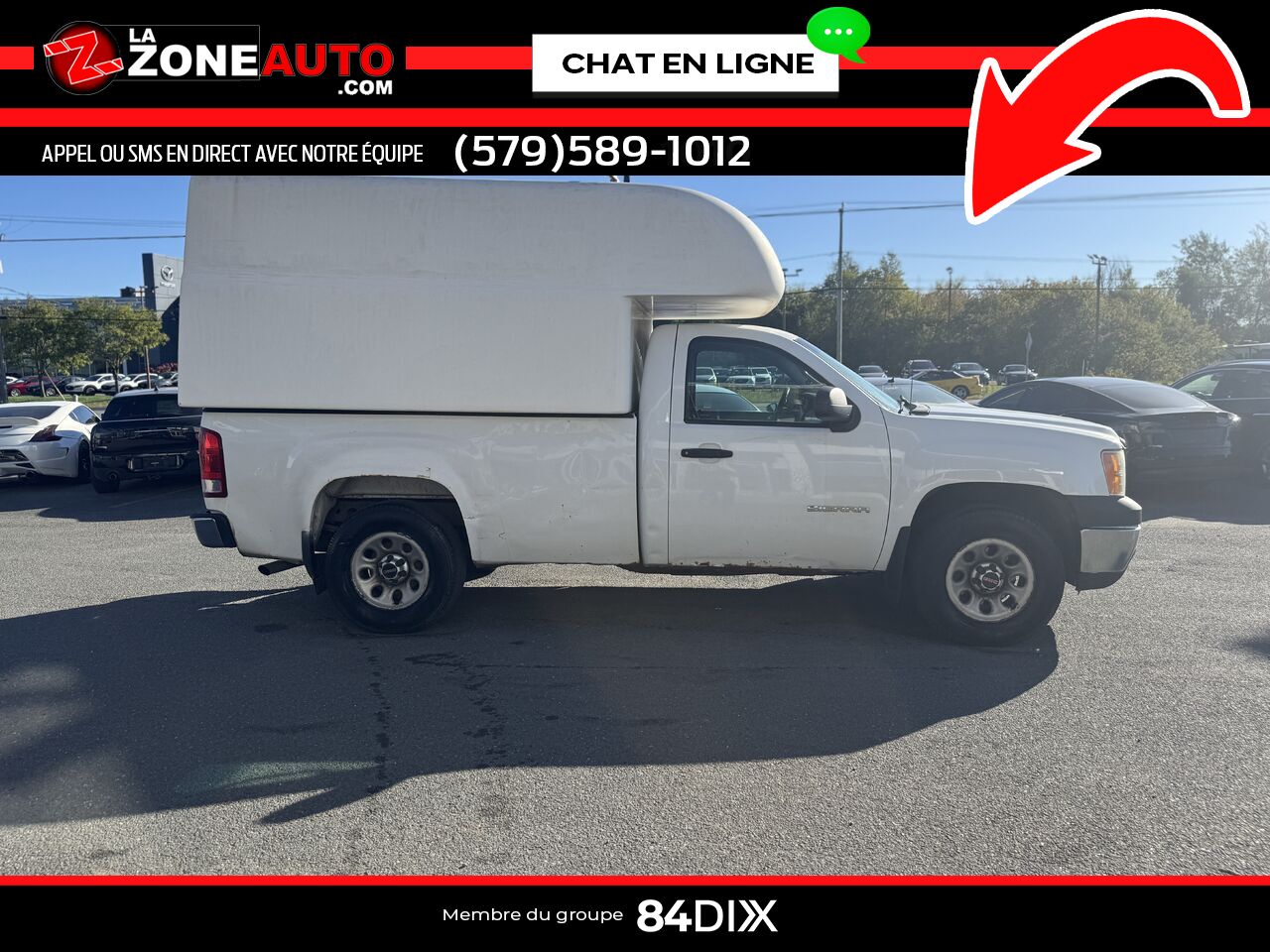 GMC Sierra 1500 2010 Blanc Granby - photo #7