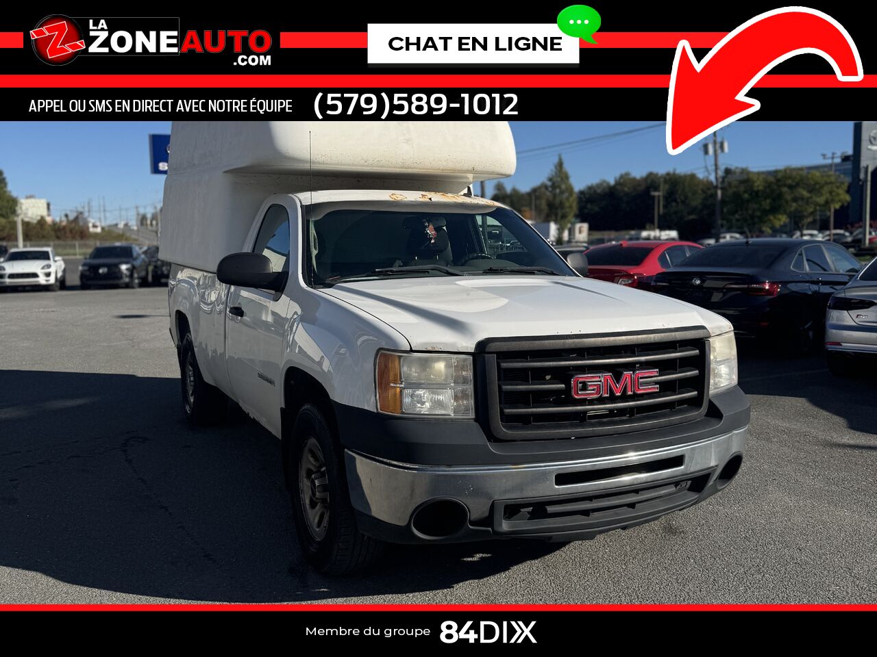 GMC Sierra 1500 2010 Blanc Granby - photo #8