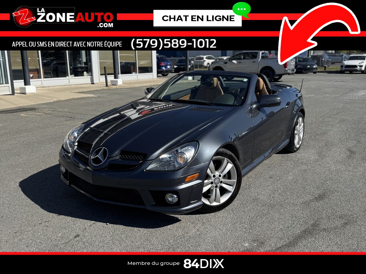 Mercedes-Benz Classe-SLK 2011 Gris Granby - photo #0