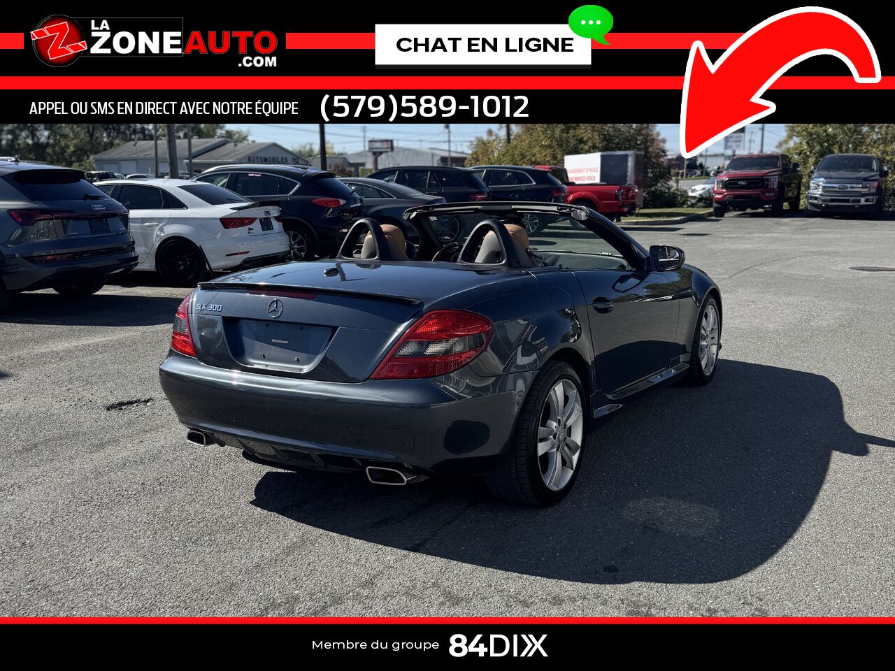 Mercedes-Benz Classe-SLK 2011 Gris Granby - photo #6