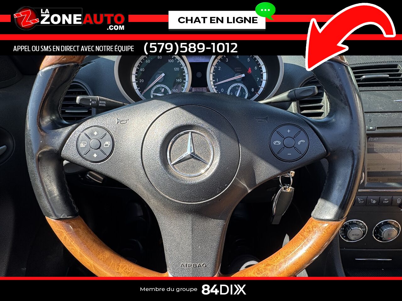 Mercedes-Benz Classe-SLK 2011 Gris Granby - photo #14