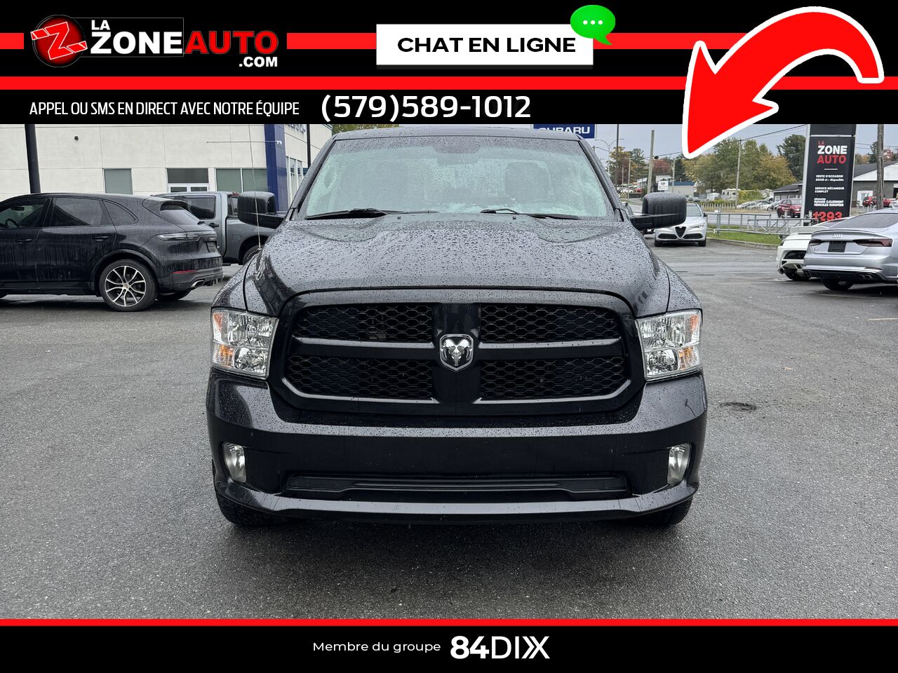 Ram 1500 2017 Noir Granby - photo #9