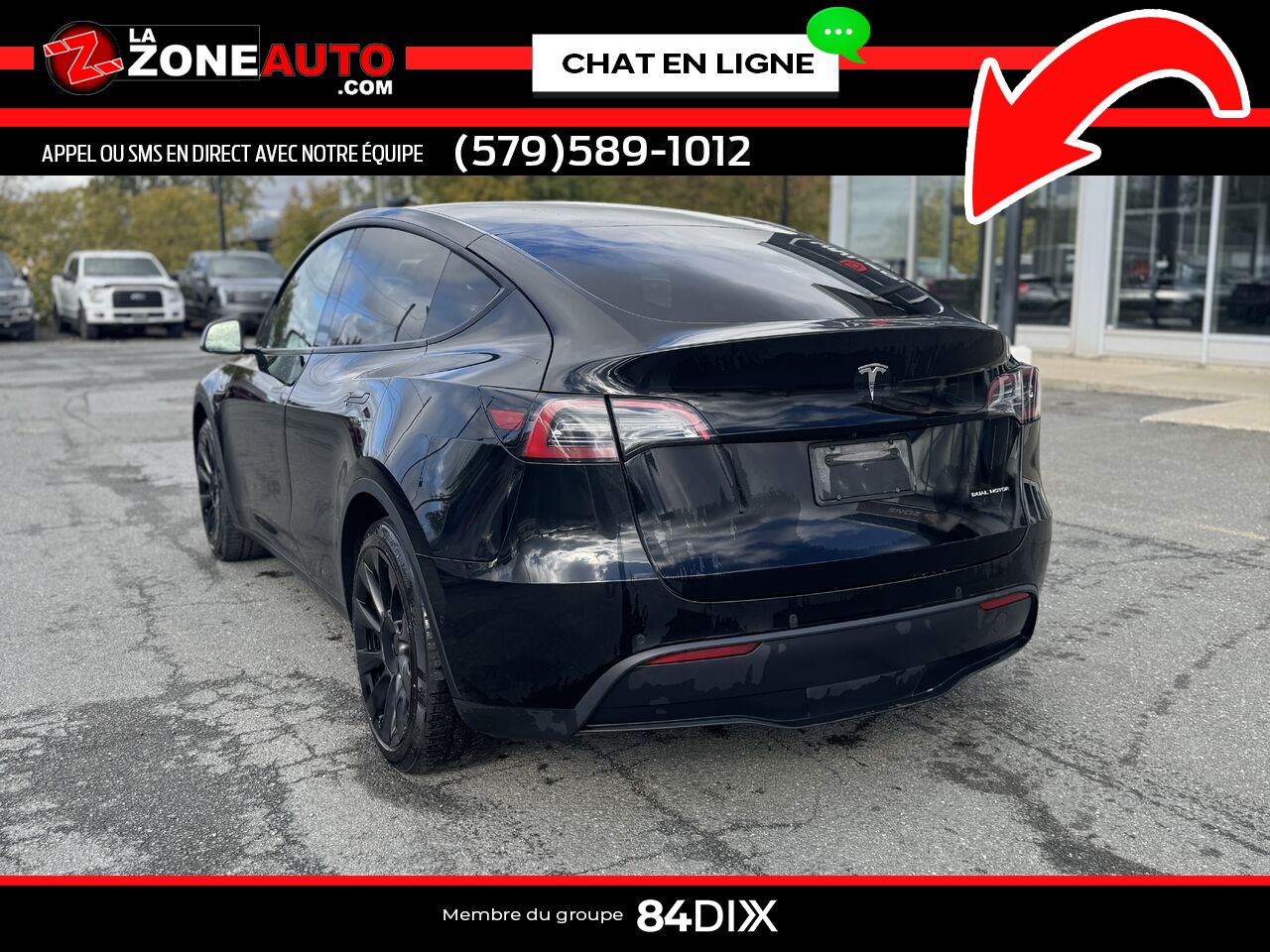 Tesla Model Y 2022 Noir Granby - photo #4