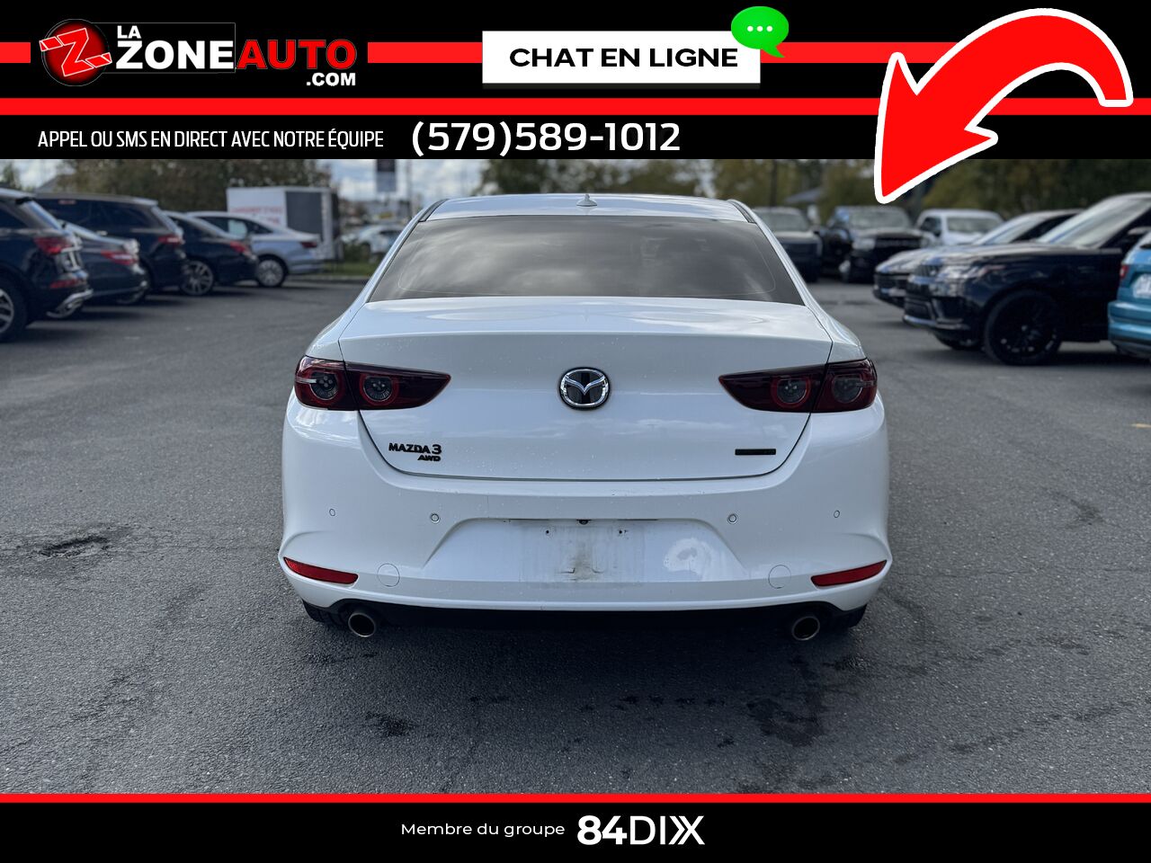 Mazda Mazda3 2019 Blanc Granby - photo #5
