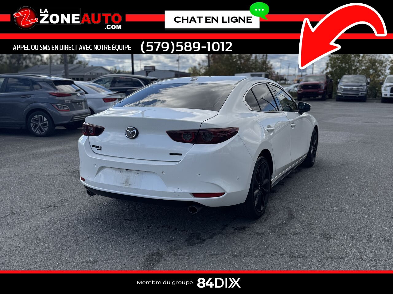 Mazda Mazda3 2019 Blanc Granby - photo #6
