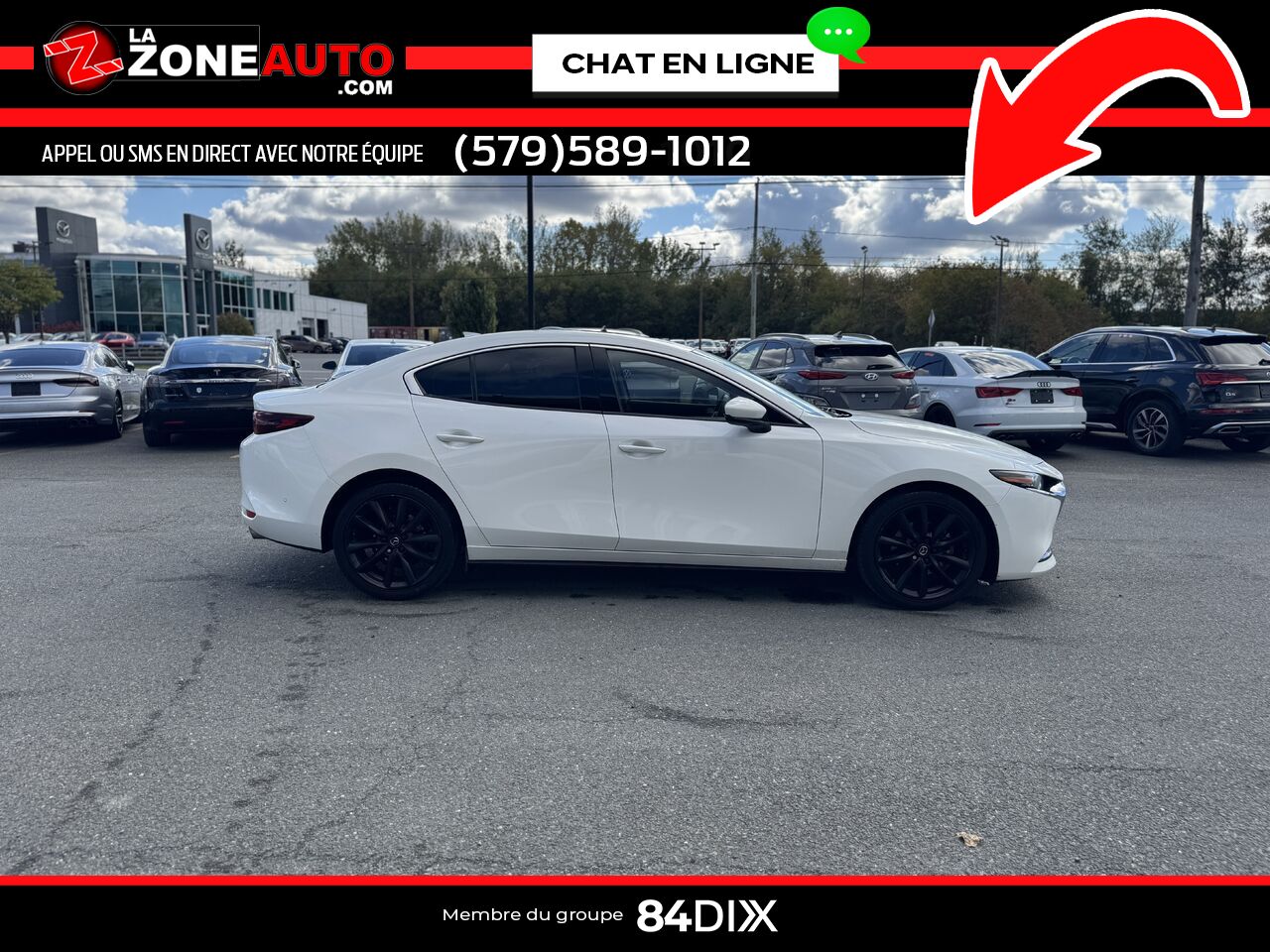 Mazda Mazda3 2019 Blanc Granby - photo #7