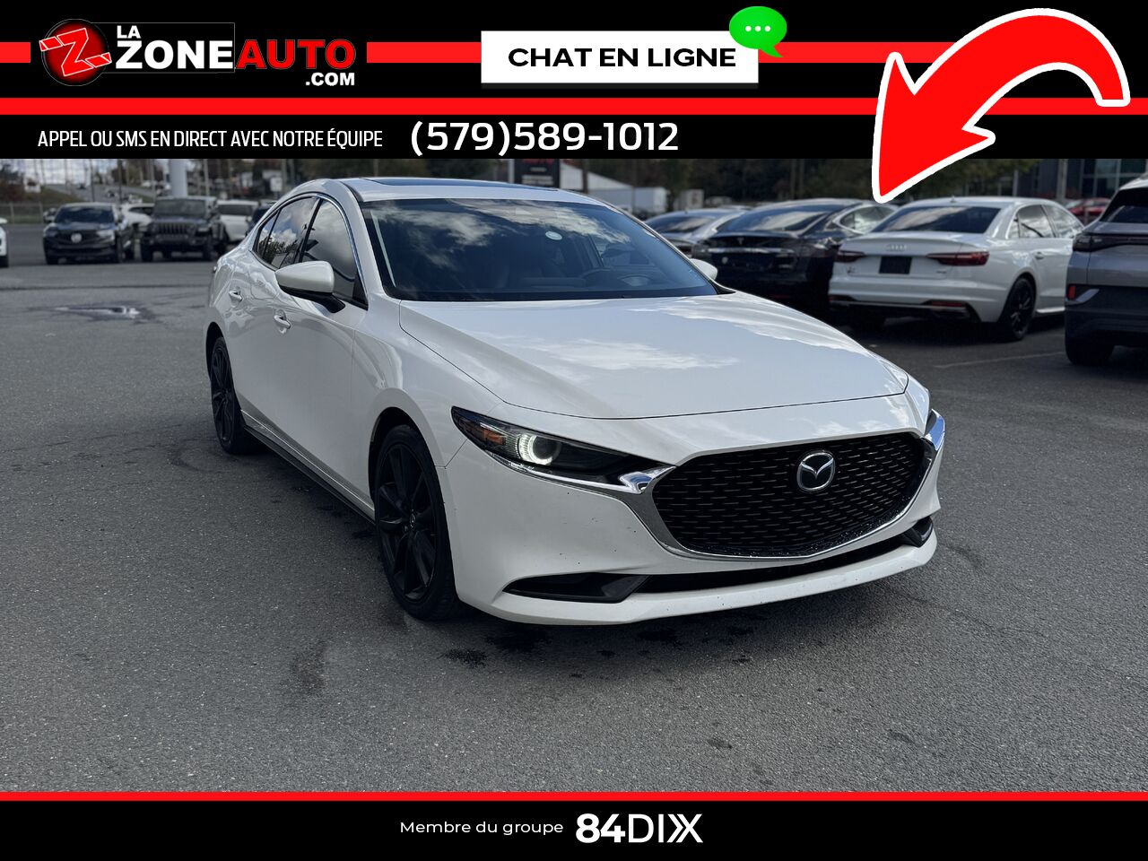 Mazda Mazda3 2019 Blanc Granby - photo #8