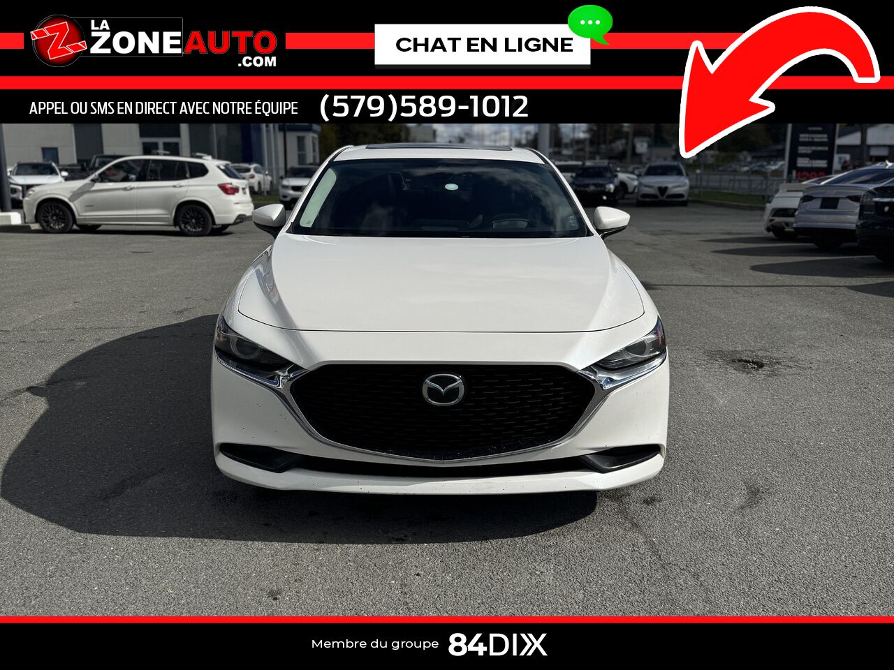 Mazda Mazda3 2019 Blanc Granby - photo #9