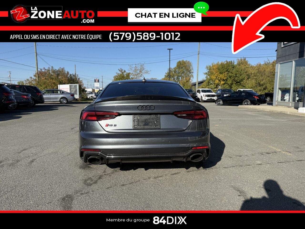 2018 Audi RS 5 Coupé Grey Granby - photo #5