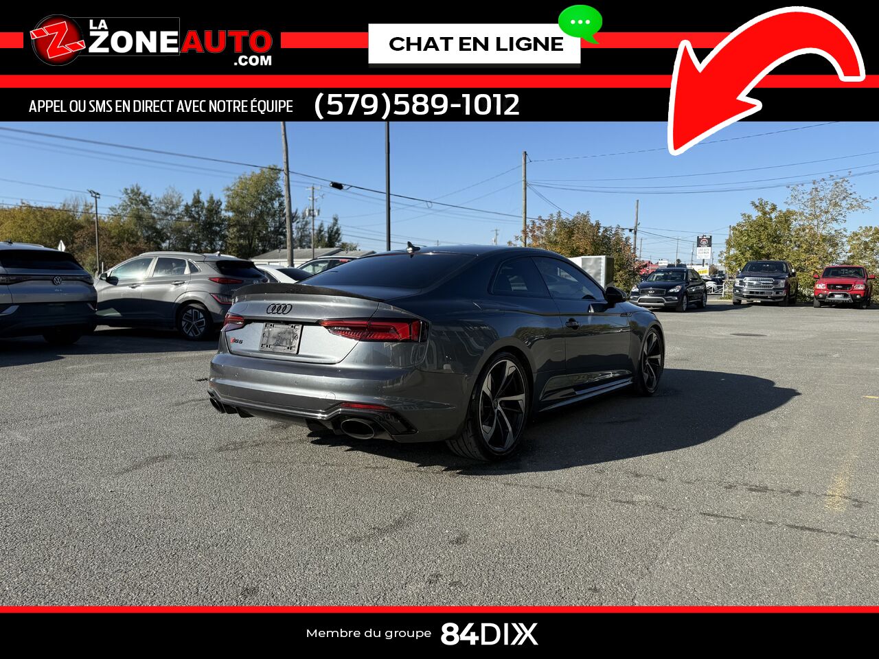 2018 Audi RS 5 Coupé Grey Granby - photo #6