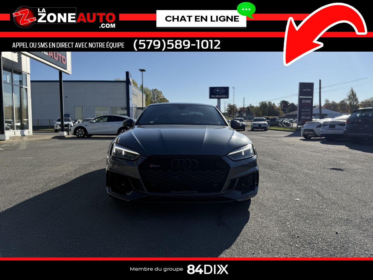 2018 Audi RS 5 Coupé Grey Granby - photo #9