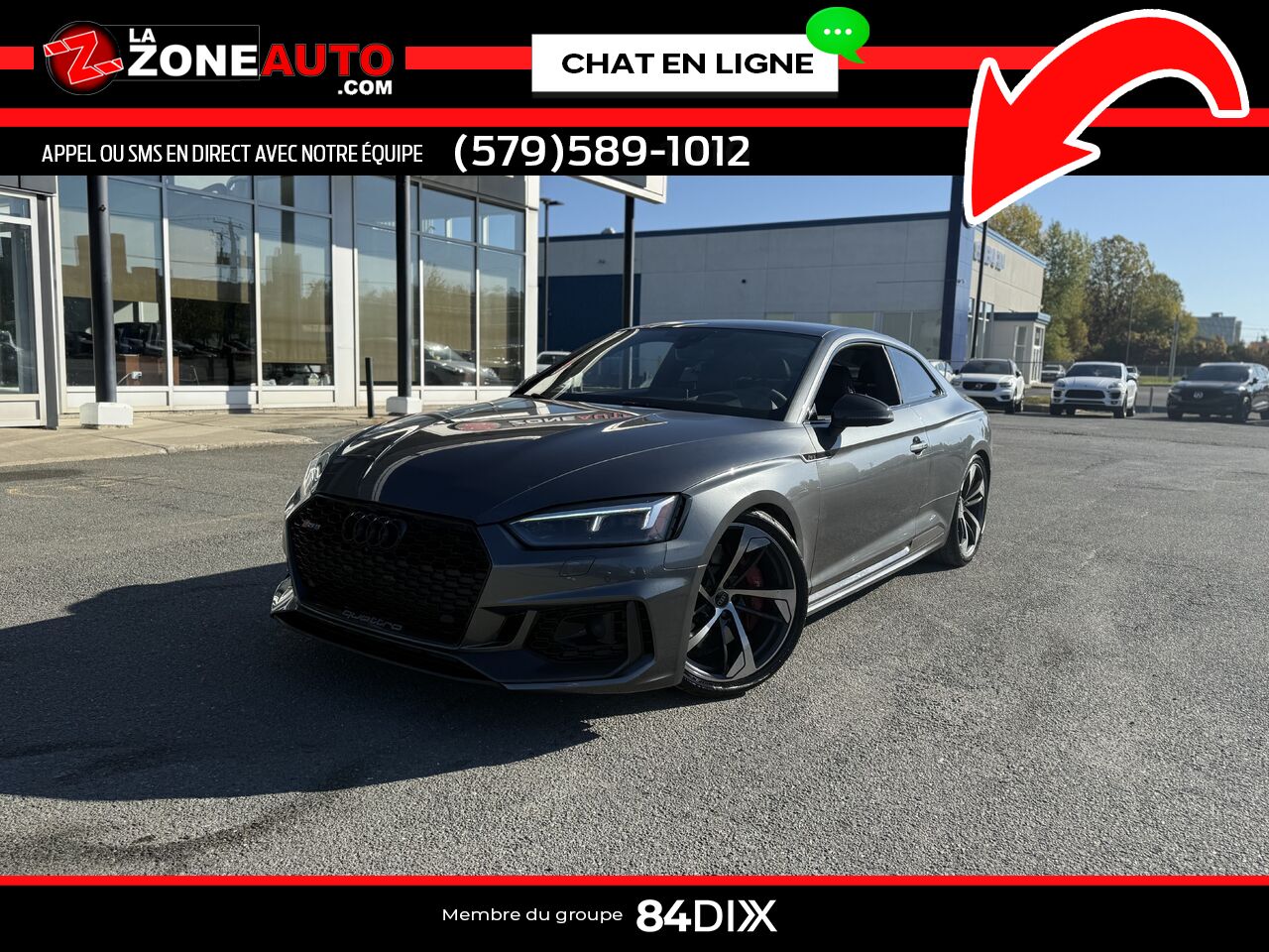 2018 Audi RS 5 Coupé Grey Granby - photo #0