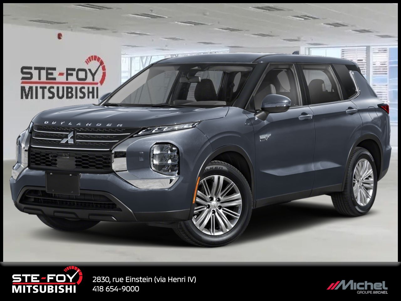 2025 Mitsubishi Outlander Plug-In Hybrid OUTLANDER PHEV ES S-AWC Graphite Grey Ville de Qu&eacute;bec - photo #0