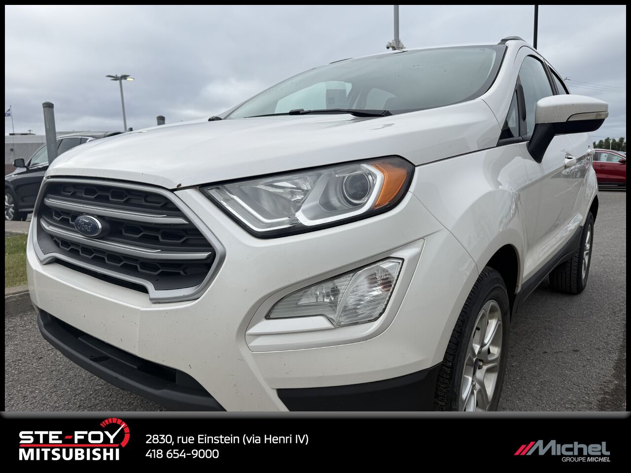 Ford EcoSport SE AWD, CAMÉRA DE RECUL, GPS, TOIT OUVRANT 2018 Gris Ville de Québec - photo #0